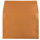 JAM Paper Enveloppes Stardream A6 à effet métallisé, cuivre, 50/paquet-Intérieur vierge où écrire un mot personnalisé