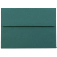 JAM Paper Enveloppes A6 nuances foncées, bleu sarcelle, 250/paquet-Enveloppes simples de couleur sarcelle foncé