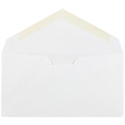 JAM Paper Enveloppes Monarch de type commercial à ouverture latérale et rabat gommé, 3 7/8 x 7 1/2 po, blanches, 1000/pqt-Taille : 3 7/8 x 7 1/2 po