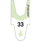 Meto - Billets Turn-O-Matic T90 à 2 chiffres, vert, paq./6 rouleaux, (9486029)-1