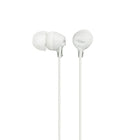 Sony – Écouteurs boutons EX à couleur mode, blanc-Écouteurs boutons en silicone hybride offrant un confort de longue durée; tailles offertes : petit, moyen, grand