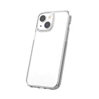 TUFF8 - Étui pour iPhone 13 - Transparent-La construction en plastique dur garantit que le boîtier empêche la casse et absorbe les impacts des collisions inattendues