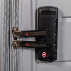 Air Canada - Valise rigide à roulettes pivotantes de 24 po Optimum Collection - Gris clair-Sangle de compression intérieure