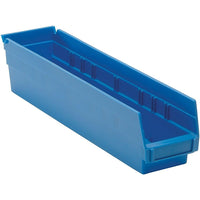 Quantum – Bacs pour étagère de rangement, bleu, 40 lb, 36/paquet-Couleur : Bleu