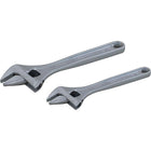 Gray Tools – Ensemble de 2 clés ajustables de 8 et 12 po, fini mat-Comprend : Clé réglable de 8 à 12 po.