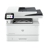HP - Imprimante sans fil LaserJet Pro MFP 4101fdwe avec HP+ - Blanc/noir-Fonctions d'imprimante: Conception compacte avec des performances revolutionnaires. Impression recto-verso à grande vitesse jusqu'à 42 ppm et recto-verso balayage. HP Smart active pour que vous puissiez facilement imprimer et numeriser de n'importe où, y compris des applications comme Google Drive et Dropbox
