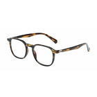 SAV Eyewear - Lunettes anti-lumière bleue Total Flex Lennon - + 1,50 - Demi marron-Monture ronde