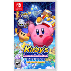 Kirby's Return To Dreamland Deluxe pour Nintendo Switch-Copiez les capacités de vos ennemis et utilisez leur puissance pour attaquer avec une épée, manier un fouet, flotter, etc.