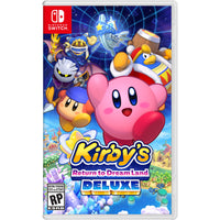 Kirby's Return To Dreamland Deluxe pour Nintendo Switch-Copiez les capacités de vos ennemis et utilisez leur puissance pour attaquer avec une épée, manier un fouet, flotter, etc.