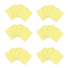 Post-it - Feuillets super collants entièrement faits de papier recyclé - 3 po x 3 po - jaune canari - Paquet de 24 -Utilisez-les pour écrire des rappels sur les portes, les fenêtres ou les murs