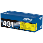 Brother - Cartouche de toner jaune TN431 rendement standard-Rendement : jusqu'à 1800 pages