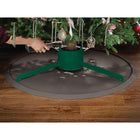 WeatherTech Tapis pour sapin de Noël, cacao-Grand diamètre de 35 po, et rebord surélevé de 1/2 po (89 cm de diamètre et rebord surélevé de 1,3 cm)