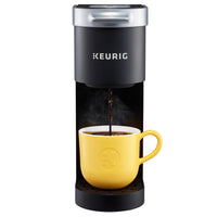 Keurig K-Mini - Cafetière une tasse à la fois pour capsule K-Cup  avec un design très élégant - noir-S'adapte n'importe où : moins de 12,7 cm de large, parfait pour les petits espaces