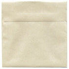 JAM Paper Enveloppe carrée Stardream à effet métallisé, 6 x 6 po, opale, 50/paquet-Enveloppes Stardream opales à effet métallisé