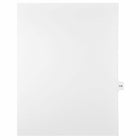 Mark Maker – Onglets séparateurs juridiques blancs, 1/15 onglets, format lettre, sans trous, numéro 115, 25/paquet-Onglets séparateurs blancs, 1/15 onglets