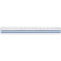 Acme - Règle avec loupe 15 po/38 cm-Section au centre permettant la magnification une ligne à la fois  