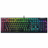 Razer - Clavier de jeu mécanique BlackWidow V4 X - Interrupteur vert-6 Touches macro dédiées: Un Contrôle Personnalisable Au Bout Des Doigts - Que ce soit pour lancer votre compétence ultime ou pour optimiser la rotation de vos sorts, étendez votre arsenal de commandes grâce à un ensemble de touches macro faciles d’accès, qui peuvent être programmées en fonction de votre style de jeu.