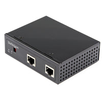 StarTech - Industrial Gigabit PoE Splitter-RÉPARTITEUR PoE GIGABIT HAUTE PUISSANCE: alimente les périphériques non-PoE à l'aide du réseau; répartit la connexion PoE (max. 90 W) en données RJ45 et alimentation CC (bornier)