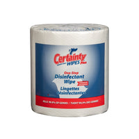 Certainty - Plus lingettes désinfectantes - non parfumé - 8" x 6" - 800 lingettes par rouleau - Paquet de 2-Lingette désinfectante