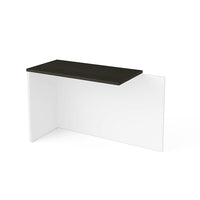 Table retour Pro-Concept Plus, blanc et gris foncé-1