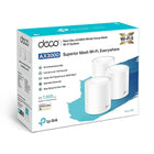 TP-Link Deco X60 Système WiFi maillé pour toute la maison AX3000 - paquet de 3-2402 Mbps (5 GHz)
574 Mbps (2,4 GHz)