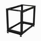 StarTech - Rack 15U à 4 poteaux à profondeur réglable et à cadre ouvert-Offre des repères faciles à lire pour les unités de rack (U) et la profondeur, ce qui facilite l’adaptation du rack mobile à votre équipement