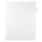 Mark Maker – Onglets séparateurs juridiques blancs, 1/25 onglets, format lettre, sans trous, numéro 130, 25/paquet-Onglets séparateurs blancs, 1/25 onglets