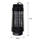 Bite Shield - Destructeur d'insectes volants électronique-Bac à insectes amovible pour un vidage facile