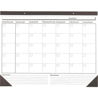 Artistic Products - Calendrier sous-mains de bureau non daté, 22 po x 17 po, bilingue-Pour toute l'année  