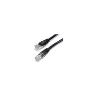 StarTech  Câble de raccordement anti-accrochage M45PATCH50BK de catégorie 5e, 50 pi, noir-Connecteur mâle RJ-45 aux deux extrémités pour une connectivité réseau fiable