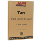 Papier cartonné 80 lb, 8 1/2"X14", tan, 16729546-1