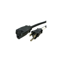 StarTech Câble dâââ€š¬ââ€ž¢alimentation PAC1013 de 3 pi-Réceptacle d’alimentation NEMA 5-15 (Amérique du Nord) et connecteur enfichable NEMA 5-15 (Amérique du Nord) pour une connexion efficace