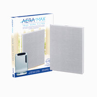 Filtre HEPA de rechange/Moyen pour Fellowes AeraMax 190/200/DX55-Le filtre HEPA élimine 99,97 % des particules et des impuretés supérieures à 0,3 micron, comme les spores de moisissures, le pollen, les acariens, les virus et les microbes, les allergènes, la fumée de cigarette, les squames d’animaux et les odeurs