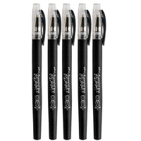 Marvy Uchida - Stylo gel - 0,7 mm - noir - paquet de 5-Couleur : noir
