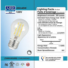 Northern Stars – Ampoule DEL 84070, A15  4W, filament, intensité réglable, lumière du jour, paquet de 2-Transparent