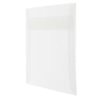 JAM Paper Enveloppes translucides, 6,5 x 6,5 po, transparent, 250/paquet-Intérieur vierge où écrire un mot personnalisé