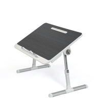 ShoppingAll - Bureau pliable portable réglable avec fente pour tablette et tiroir - Noir-Taille Parfaite: Ce bureau pour ordinateur portable, mesurant 15,7 "D x 23,6 "W x 10,6 - 15,7 "H (30 x 60 x 27-40cm) est idéal pour accueillir toutes sortes de livres, tablettes et ordinateurs portables jusqu'à 17 pouces.