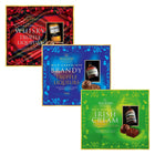 Assortiment de Liqueurs de Chocolat Walkers of London 100g (paquet de 3)-du chocolat au lait parfume au cognac Courvoisier, à la crème irlandaise et au whisky du professeur