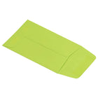 JAM Paper - Enveloppes à monnaie no 1, 2,25 x 3,5 po, vert lime intense Brite Hue, 500/paquet-Fermeture gommée