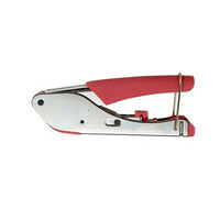 HVTools – Outil de sertissage coaxial professionnel, 9 x 4 x 2 po, argenté-Outil de sertissage étanche professionnel pour connecteurs de HV Tools