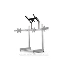 Support de moniteur supérieur Next Level Racing Elite Add On-La finition anodisée Carbon Grey personnalisée complète le parfait cockpit Overhead/Quad monitor