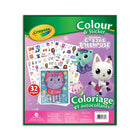 Crayola - Coloriage et autocollants - Gabby et la maison magique-Coloriage pour les enfants de 3 ans et plus.