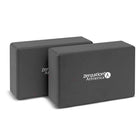 Zenzation Athletics - Ensemble De Blocs De Yoga, Noir-Blocs de yoga 2 pièces