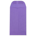 JAM Paper - Enveloppes à monnaie no 3, 2,5 x 4,25 po, violet intense Brite Hue, 500/paquet-Enveloppes violettes