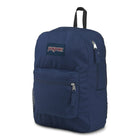 JanSport - Sac À Dos Crosstown, Marine-Poche latérale pour bouteille d’eau