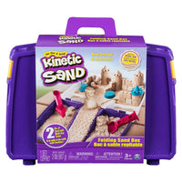 Kinetic Sand – Bac à sable pliable -Le bac à sable pliable de Kinetic Sand dispose d'un espace de jeu contenu pour un nettoyage et un rangement faciles