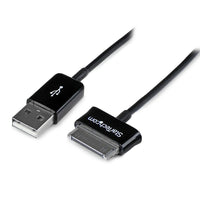 StarTech Câble connecteur pour station d'accueil vers USB pour Samsung Galaxy Tab 2 m-Câble de conception et de construction de grande qualité offrant une solution de rechange fiable aux câbles Samsung Galaxy Tab usés ou défectueux