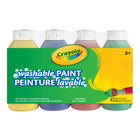 Crayola® - Peinture lavable, couleurs variées, 237 ml-Se lave facilement de la peau et de la plupart des vêtements à l'aide du savon et de l'eau