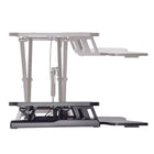 Ezywork - Convertisseur de bureau assis-debout de large 43B - 32"-Plage de réglage de la hauteur : 4,4"-20" (11cm - 51cm)