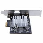 StarTech - Carte adaptateur réseau PCIe 1 port 10 Gbit/s-La technologie NBASE-T maximise la capacité du câblage en cuivre Cat5e sur des distances allant jusqu'à 100 mètres